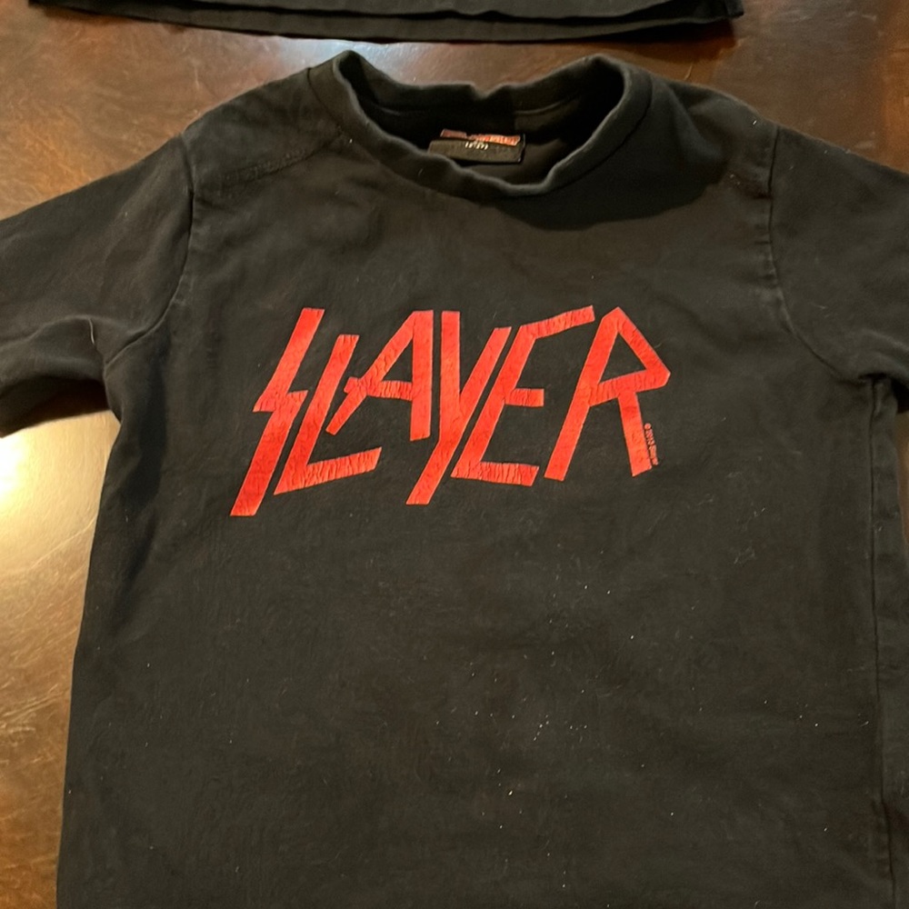 Size 2T-3T Slayer shirt.